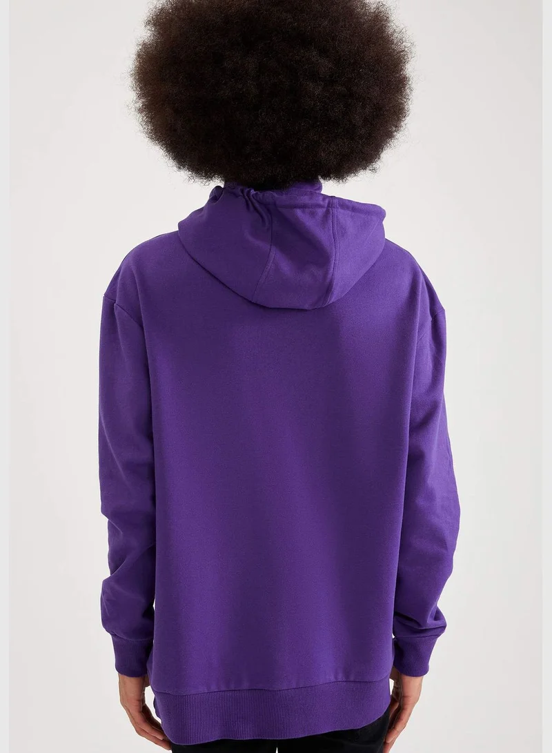 ديفاكتو 2 Pack Man Knitted Oversize Fit Hoodie Sweat Shirt