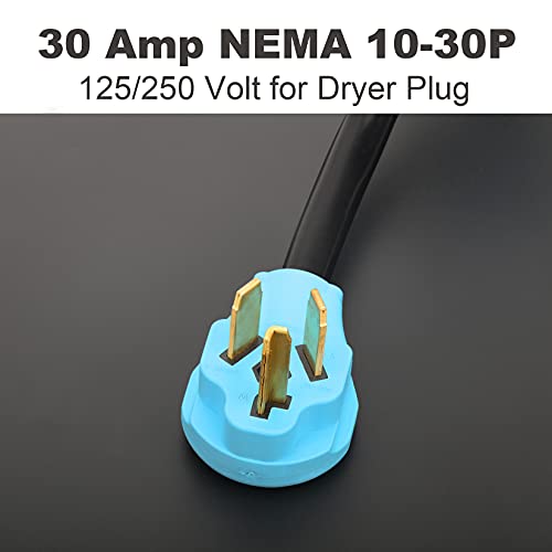 CircleCord NEMA 10-30P to 14-50R EV Charger Adapter Cord Compatible with Tesla Model 3/S/X/Y, 30 Amp Dryer to 50 Amp EV for Level 2 Charging, ETL Listed (Not for RV or Dryer) - Image 5