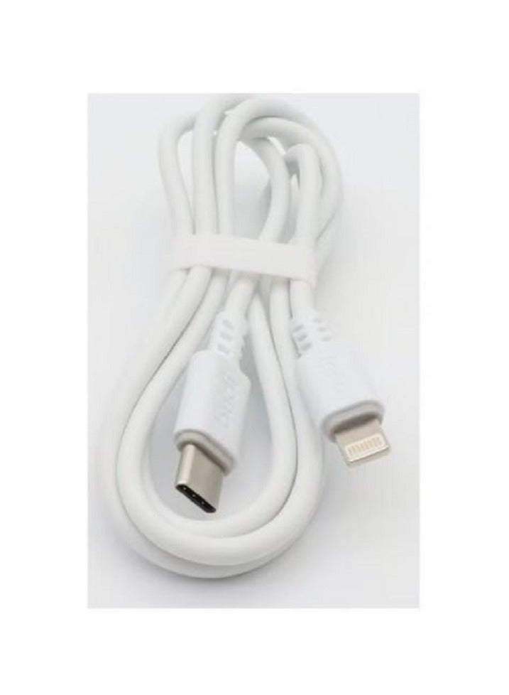 بودي كابل شحن ومزامنة USB C إلى Lightning PD بطول 1 متر - ضروري للشحن السريع والموثوق ونقل البيانات M8J011TL-WHT - Image 5