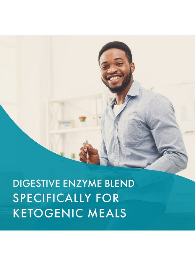PURE ESSENCE LABS Real-Zymes™ KETO Digestive Enzymes Supplement with Probiotics for Better Digestion - Natural Support for Relief of Bloating, Gas, Belching, Diarrhea, Constipation, IBS, etc. - 90 Caps - Image 4