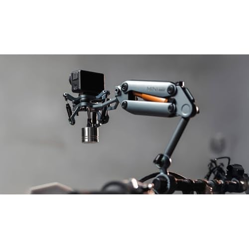 Tilta Shock Absorbing Head for Hydra Alien Mini Titanium Gray Compatible with GoPro Lightweight Action Cameras Reduces Micro Vibrations Durable Aluminum Rubber Construction - Image 3