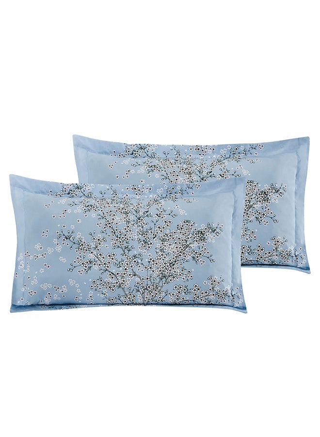 In-House Aurelius | Comforter Set 8 Pieces - 260x240 cm - Cyan  - Image 5