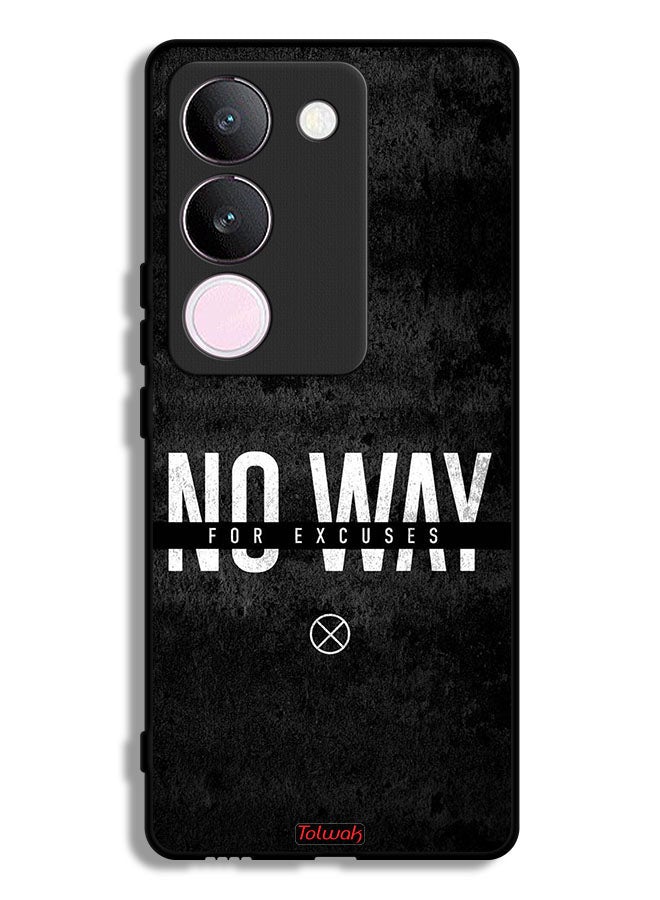 Tolwak vivo S17 Protective Case Cover No Way For Excuses - Image 1