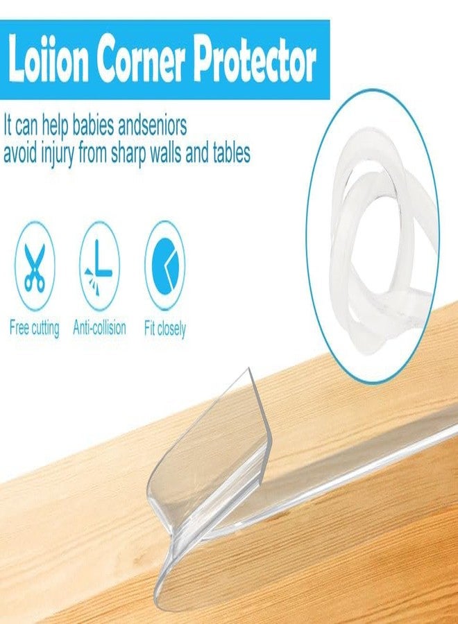 TUNEQ 3 Meter Silicone Edge Protector Strip,Baby Head Protection, Pre-Tape Adhesive Corner Protectors for Furniture Bumper Against Sharp Corners for Cabinets, Tables, Stair Drawers - Image 2