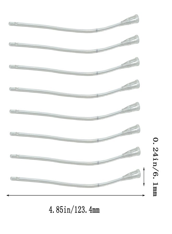 Pitertul 8Pcs Pet Bird Parrot Milk Syringe Set, Hand Feeding Syringe with Soft Tubes (1ml+3ml+5ml+10ml+20ml) - Image 3