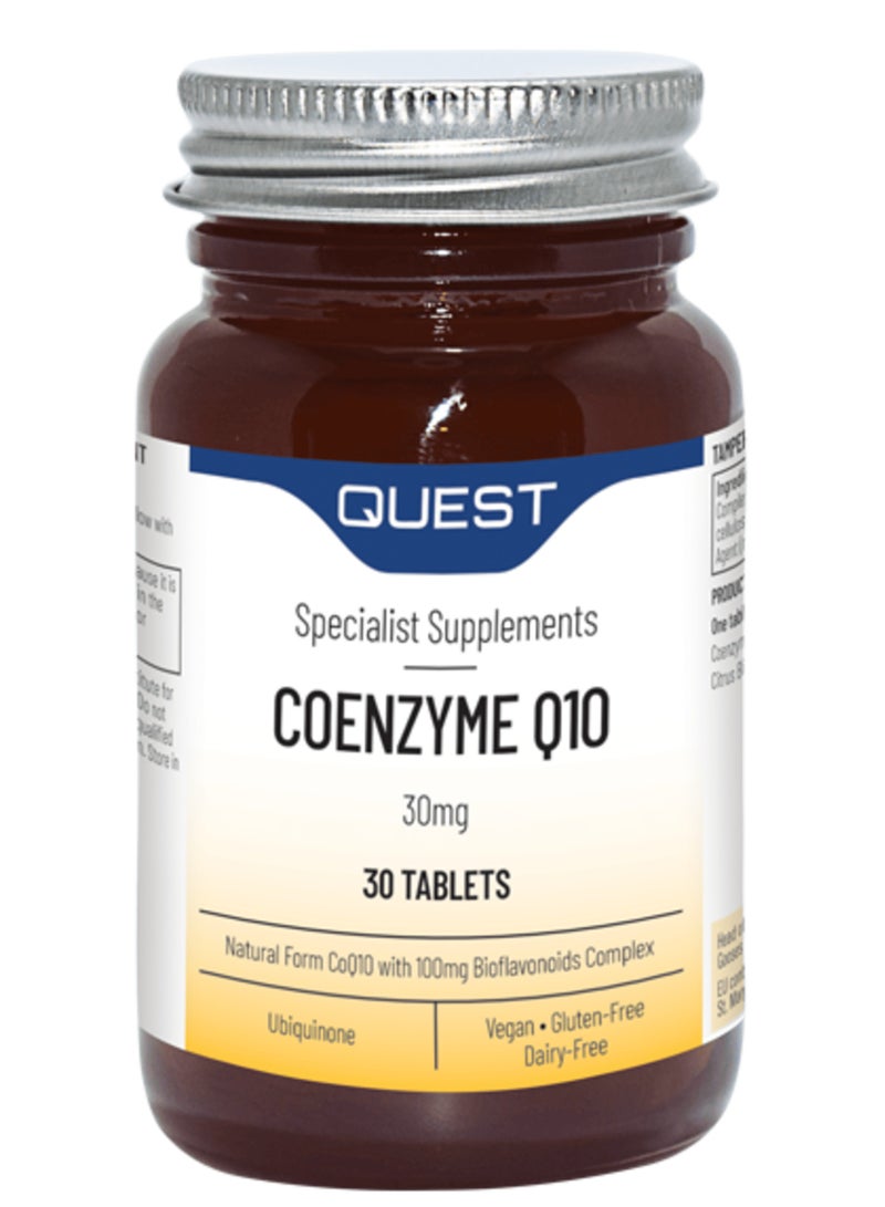Quest Coenzyme Q10 Tab 30S