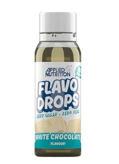 Applied Nutrition Flavo Drops, Added to Drinks and Foods - White Chocolate - (38 ML)  - Image 1