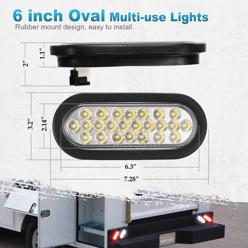 Partsam 24LEDs 6-Inch Tail Light Set - Image 5
