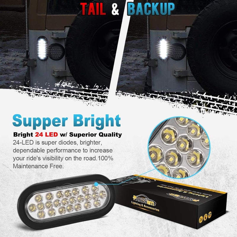 Partsam 24LEDs 6-Inch Tail Light Set - Image 4
