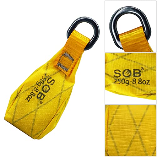 SOB Outdoor Throw Weight Bag 250g Arborist Durable Climbing Rope Bag Multi Throw Bag Tree Rock Spelunking - Image 3