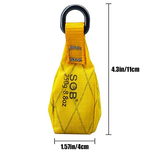 SOB Outdoor Throw Weight Bag 250g Arborist Durable Climbing Rope Bag Multi Throw Bag Tree Rock Spelunking - Image 4