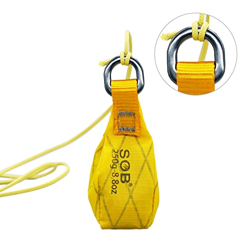 SOB Outdoor Throw Weight Bag 250g Arborist Durable Climbing Rope Bag Multi Throw Bag Tree Rock Spelunking - Image 5