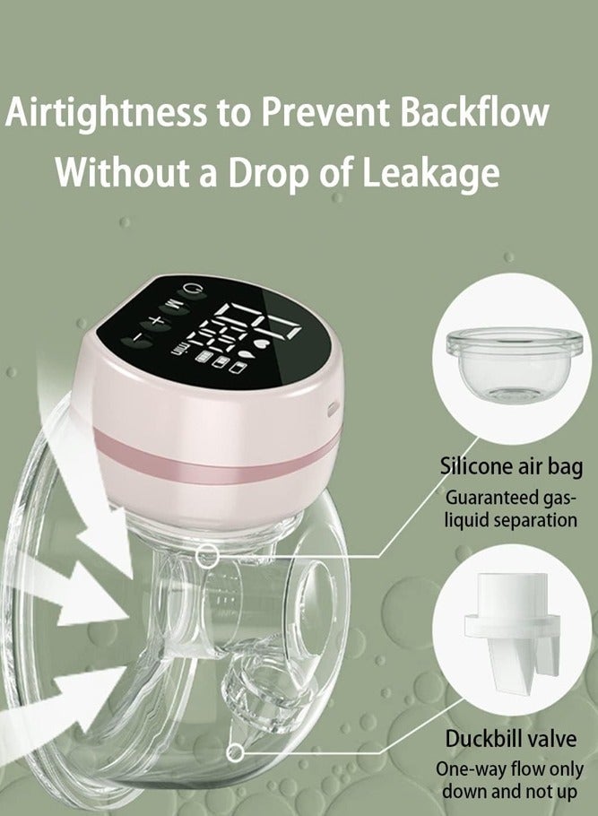 BELLSBERRY Portable Electric Breast Pump with LCD Display, BPA-Free, 3 Modes & 9 Suction Levels - Image 5