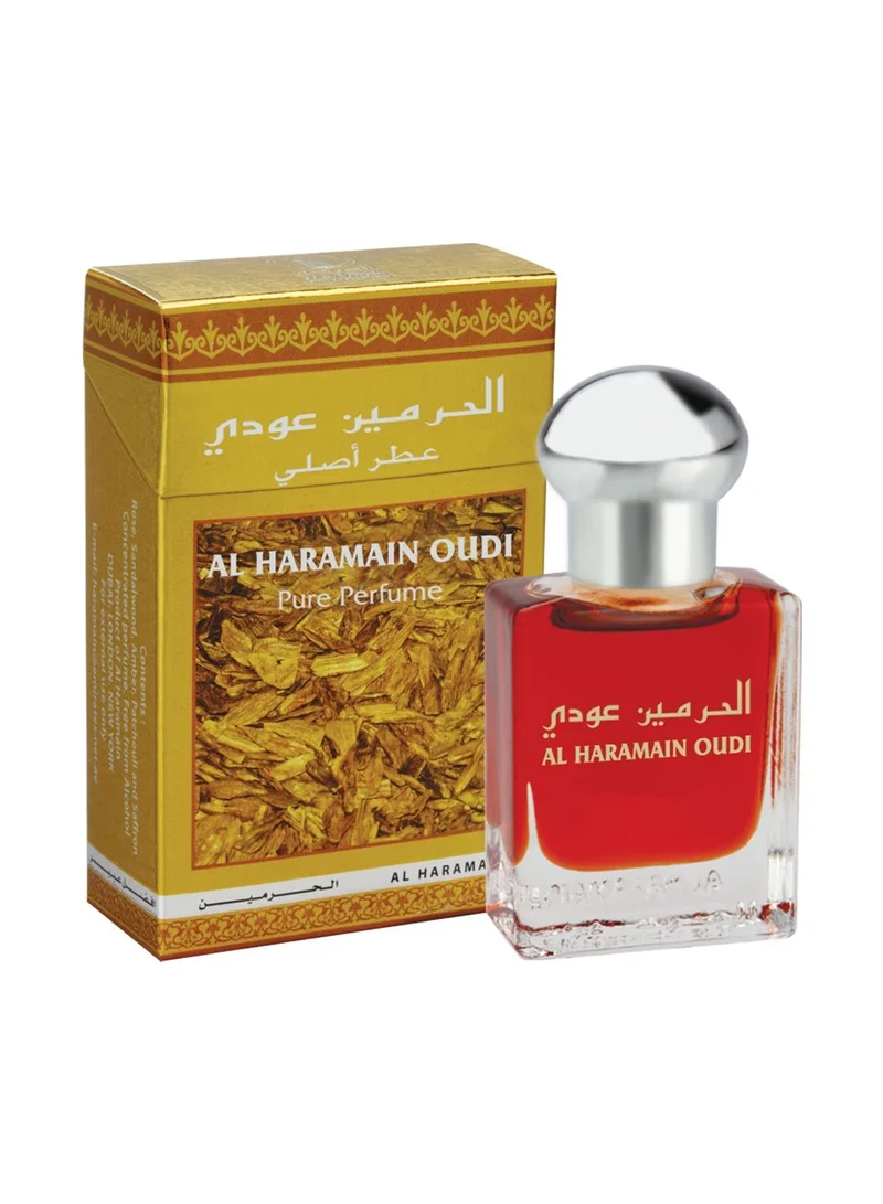 الحرمين زيت عطري مركز الحرمين عودي، 15 مل