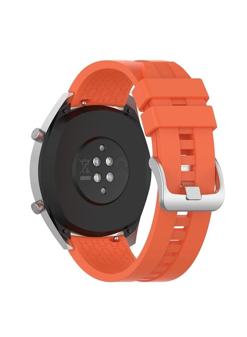 فون بلانيت Soft Silicone Watch Band Compatible with Samsung Galaxy 3 Gear S3 Frontier/Amazfit Bip/Active Huawei GT 2/2E Bracelet 20-46mm - Image 1