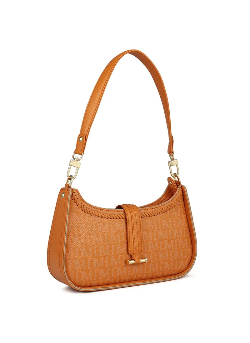 Da Milano Genuine Leather Red Sling Bag