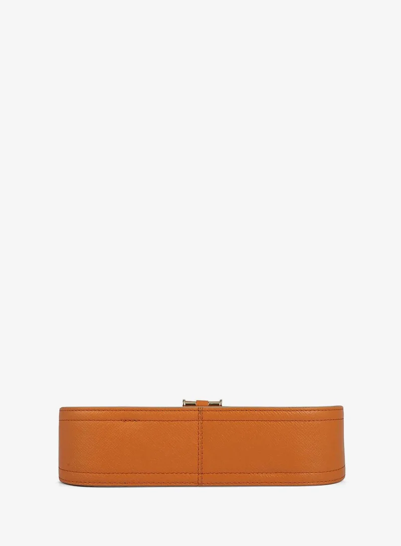 Da Milano  Genuine Leather Red Sling Bag for Women | Best Price UAE