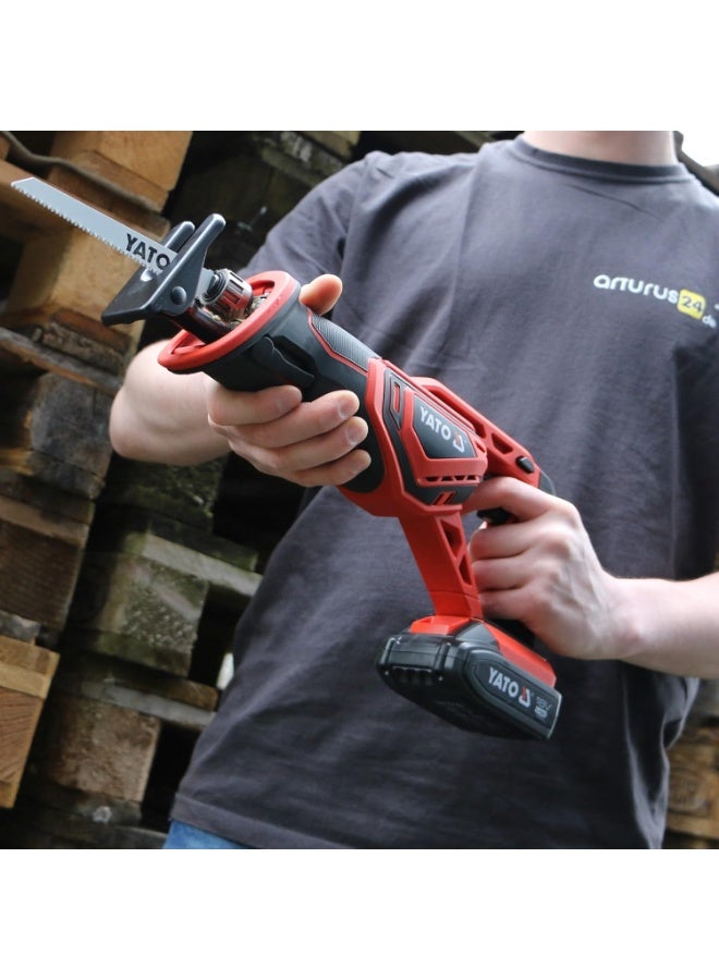 ياتو منشار بطارية 18 فولط خشب ومعادن - Image 3