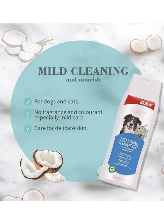 Bioline Neutral Shampoo 250ml - Image 2