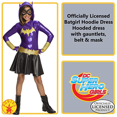 Rubies Costume Co Girls Batgirl Hoodie Dress - Image 5