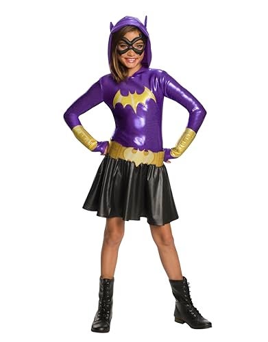 Rubies Costume Co Girls Batgirl Hoodie Dress - Image 1