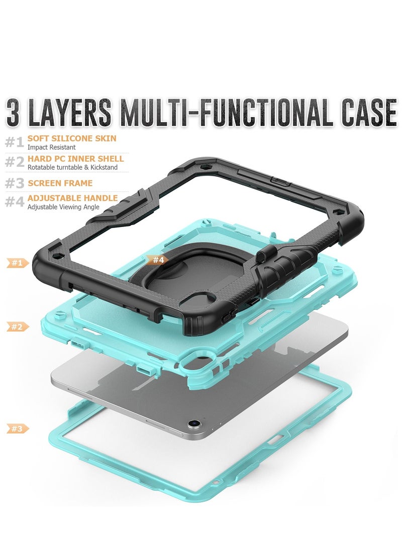 GULFLINK Back Cover Protect Case for ipad 10th 10.9 inch 2022（A2757/A2777 ) Light blue - Image 3