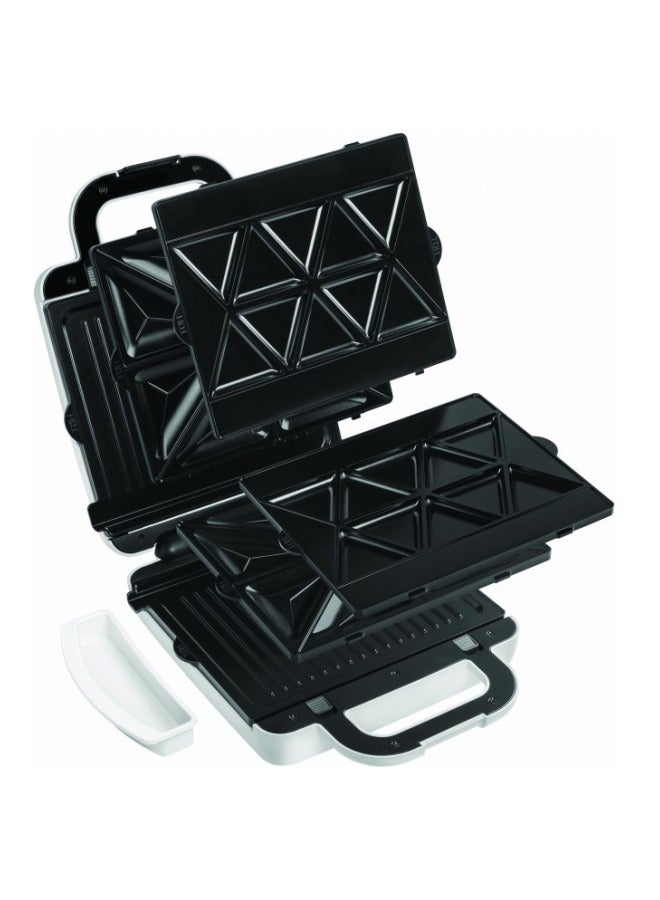 KENWOOD Sandwich Maker 1300 W SMP94 White - Image 3