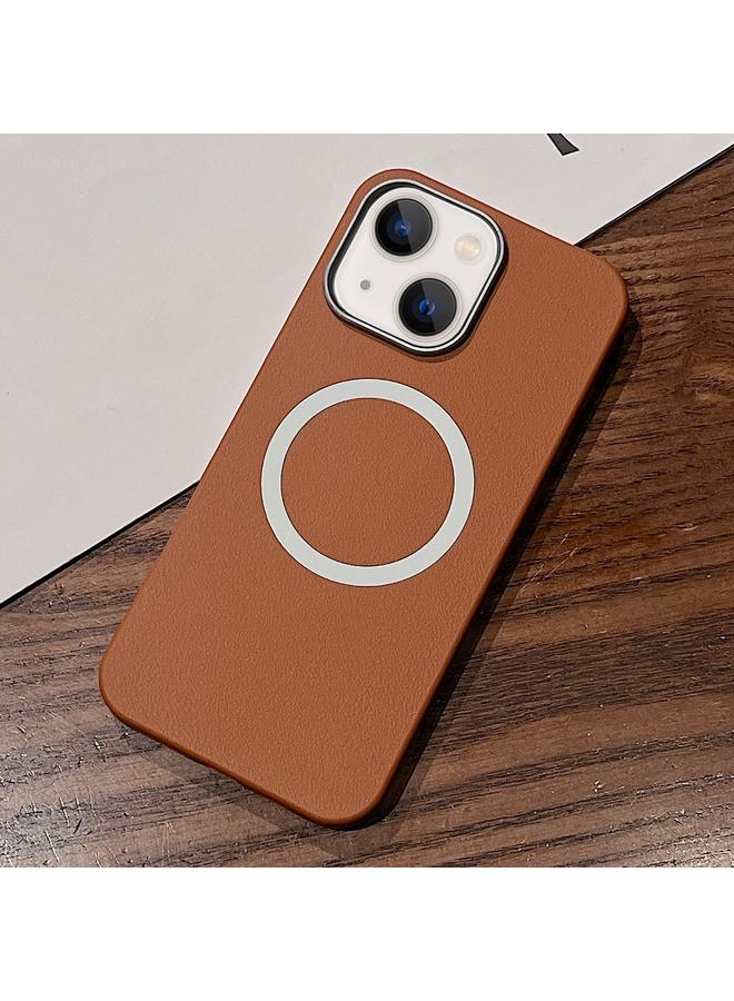 اس-توب جراب لهاتف iPhone 14 Plus بتصميم من الجلد مع غطاء MagSafe بتغطية كاملة - Image 1