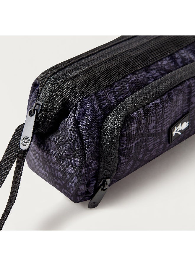 KAOS Pouch - Individual - 2 Cmprt - Solid (Pu) Black \ 12X22X9.5 - Image 3