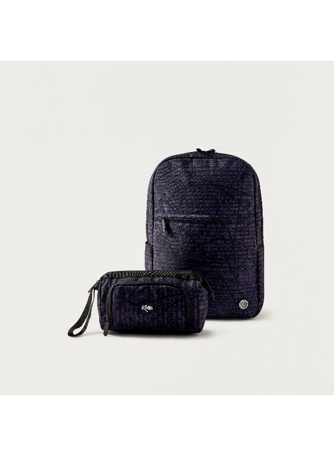 KAOS Pouch - Individual - 2 Cmprt - Solid (Pu) Black \ 12X22X9.5 - Image 5