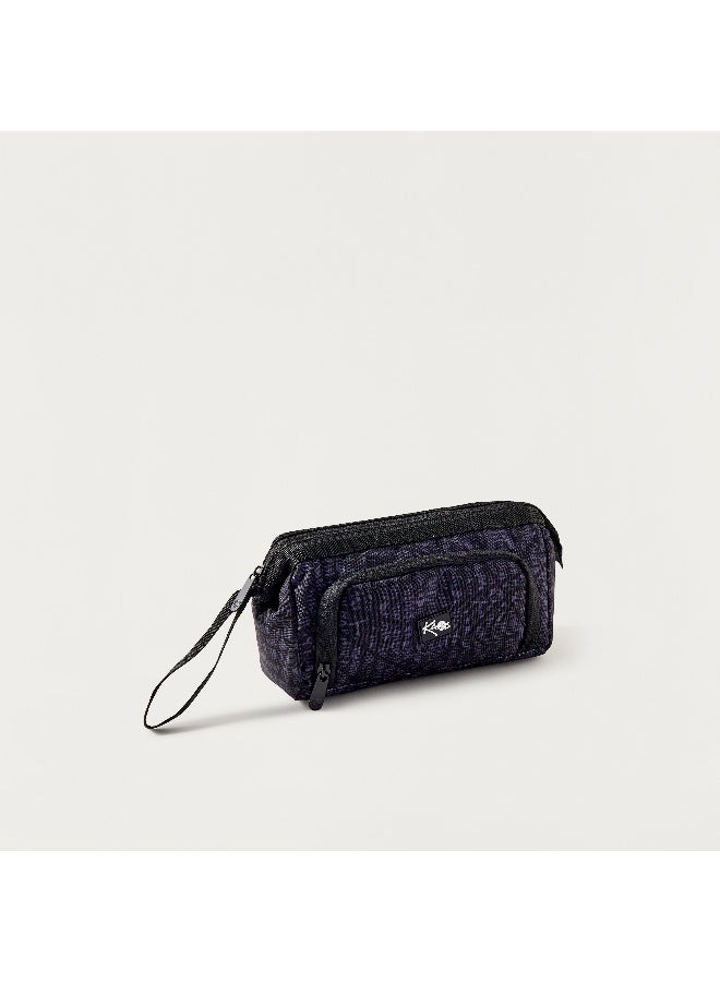 KAOS Pouch - Individual - 2 Cmprt - Solid (Pu) Black \ 12X22X9.5 - Image 2