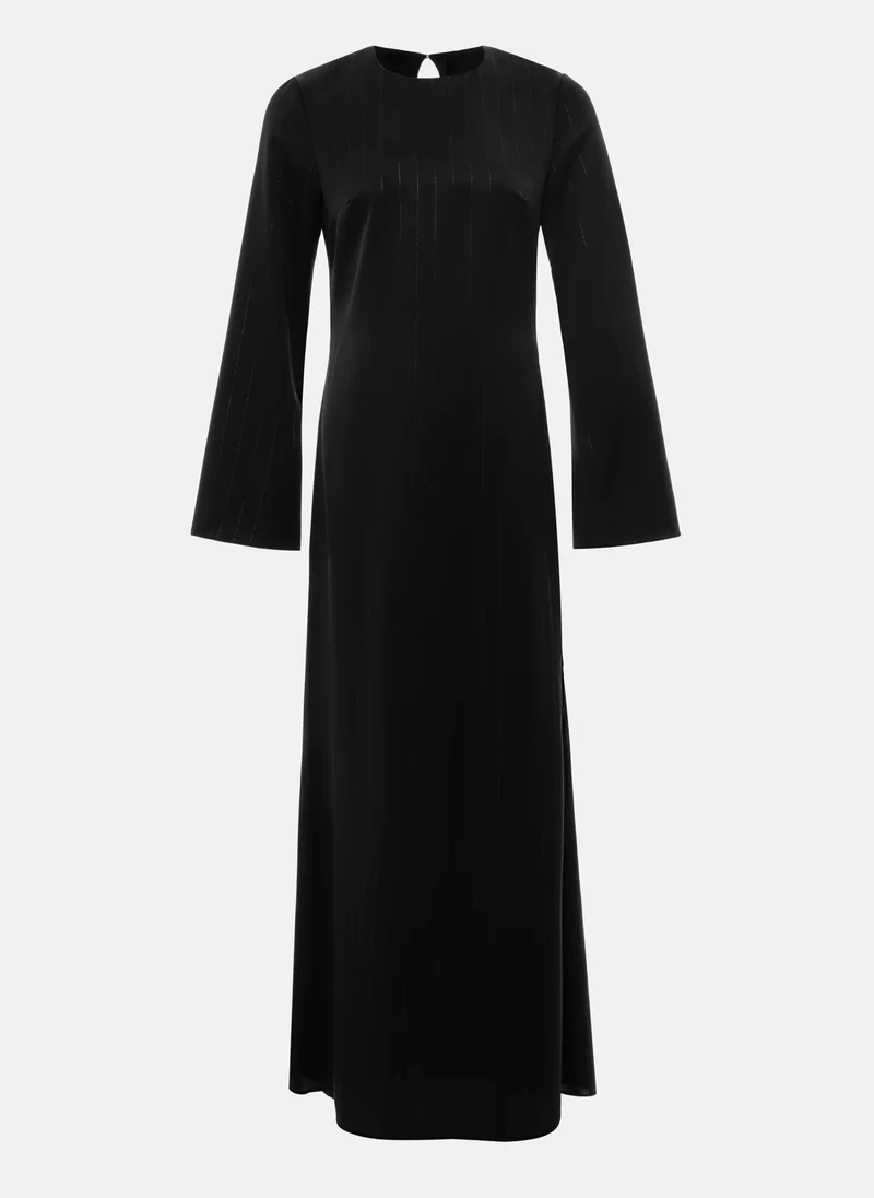 Lichi Small striped maxi dress