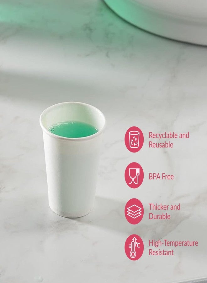 Prestee 500 Pack 3 oz Paper Coffee Cups - Hot Drinking Cups for Coffee, Tea, Snacks or Mouthwash - Image 4