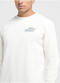 Only & Sons Spatrick Regualer Fit Crew Ncek Sweatshirt  - Image 3