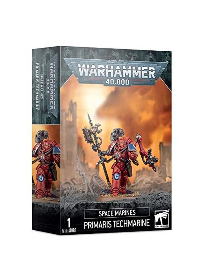 جيمز وورك شوب Warhammer 40 000 مشاة البحرية الفضائية Primaris Techmarine قلعة مصغرة - Image 1