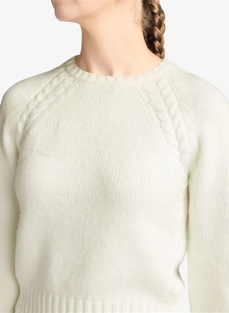 Nike SAIL/(SAIL) Nsw Chill Knit Sweater Top for Women | Best Price UAE
