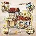 TOY PLAYER Honey Workshop Mini Building Blocks MOC Creative Building Toys Model Set for 79 Years Old Girls Boys 1242 PCS Simulation Architecture Construction Toy Gift Idea for Kids Adults - Image 4