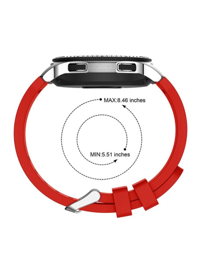 Voberry Replacement Band For Samsung Galaxy Watch 46mm Red - Image 4