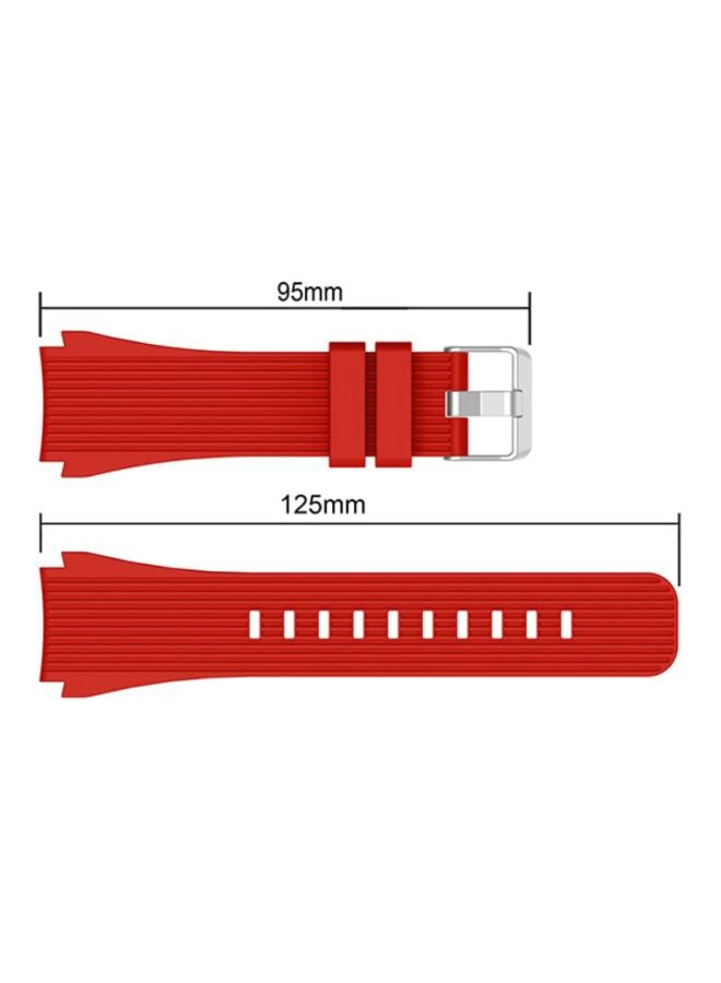 Voberry Replacement Band For Samsung Galaxy Watch 46mm Red - Image 2