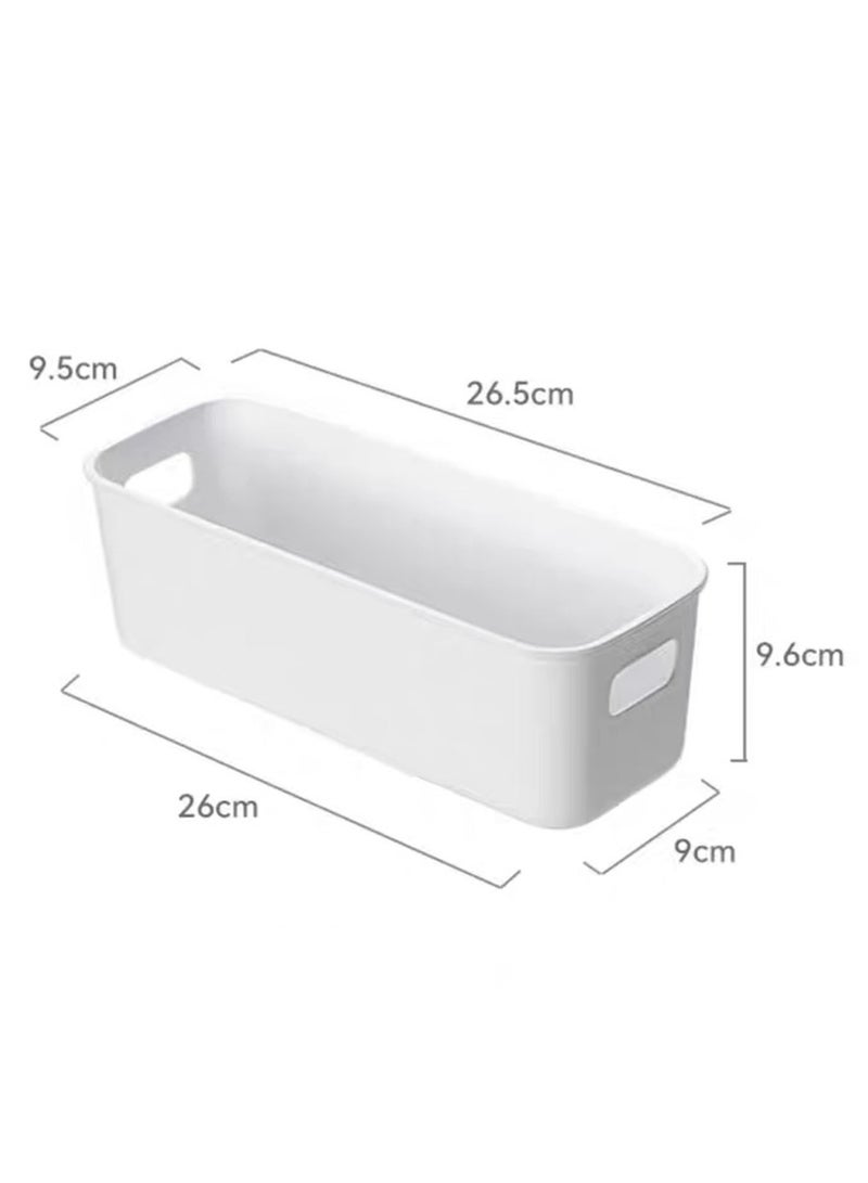 general Small Storage Bin, Stackable Storage Bins, Durable Storage Basket Cabinet Organizer, Multi-Use Organizer Bins, Pack of 8 (Pack of 8 / Narrow) - Image 4