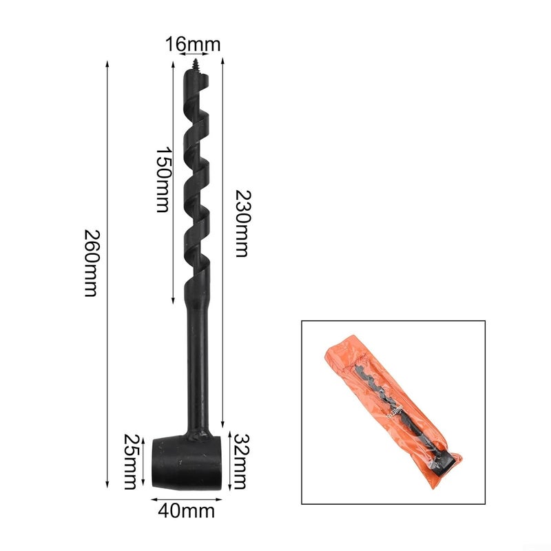 Cost effective upgraded craftsmanship Four-Blade Woodworking Auger Drill Bit with Carbon Steel Construction and 10-25 mm Cutting Diameter for Outdoor Camping and Survival Projects(16-230mm) Modern warehouse management All consumer tier purchase options Long lifespan Affordable trusted craftsmanship Reliable daily use design Gulf mainstream practical design Multi usage Multiple sizes Ready goods scheduled ship General standard compliant quality Changing environment compatible Ready-to-ship local stock Locally packed stock KSA market popular practical build Multi-demand compliant quality Universal design Riyadh Jeddah Dammam ship Nationwide warehouse layout Space saving design picks Fade proof General purpose premium build Home & professional compatible Simple practical structure Indoor outdoor all-purpose fit - Image 4