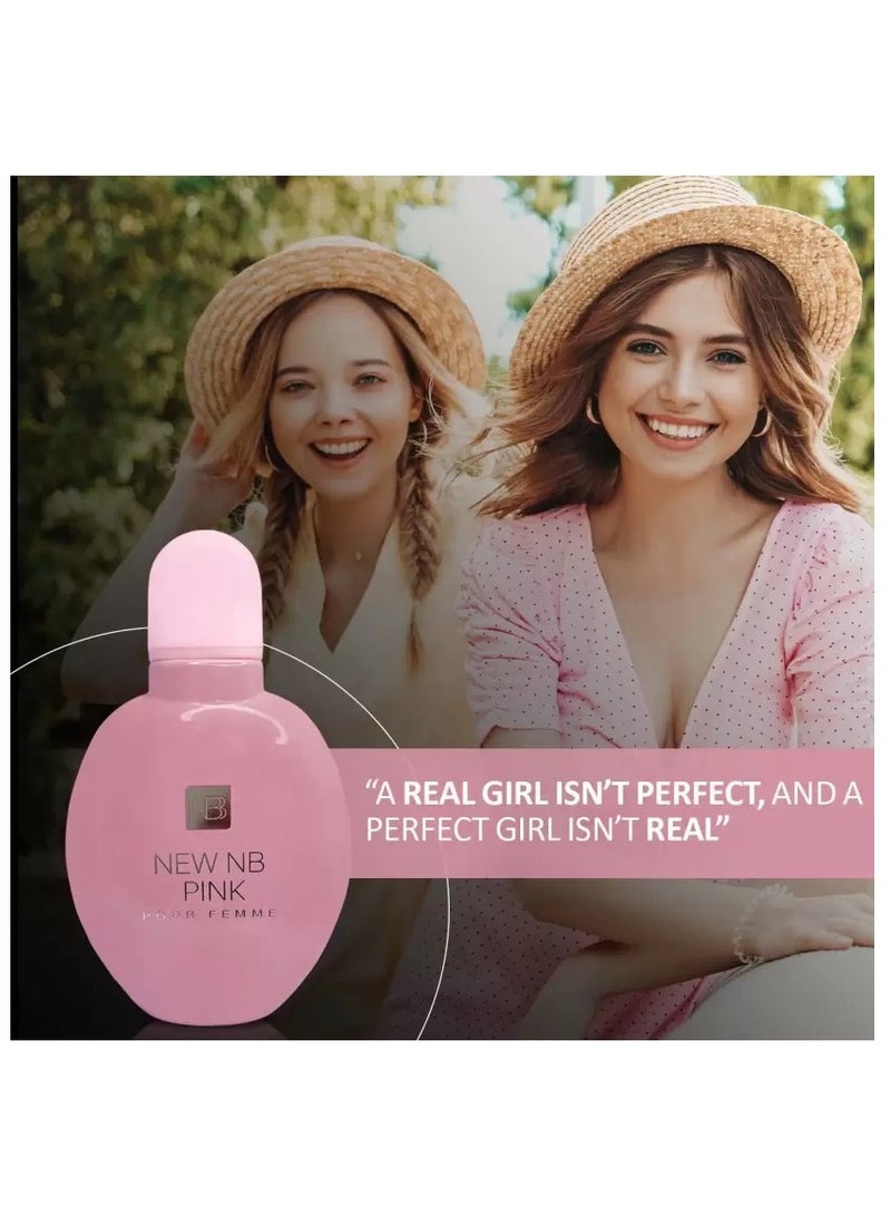 NEW NB NEW NB Pink Pour Femme Perfume Eau de Toilette - 125 ml - Image 4