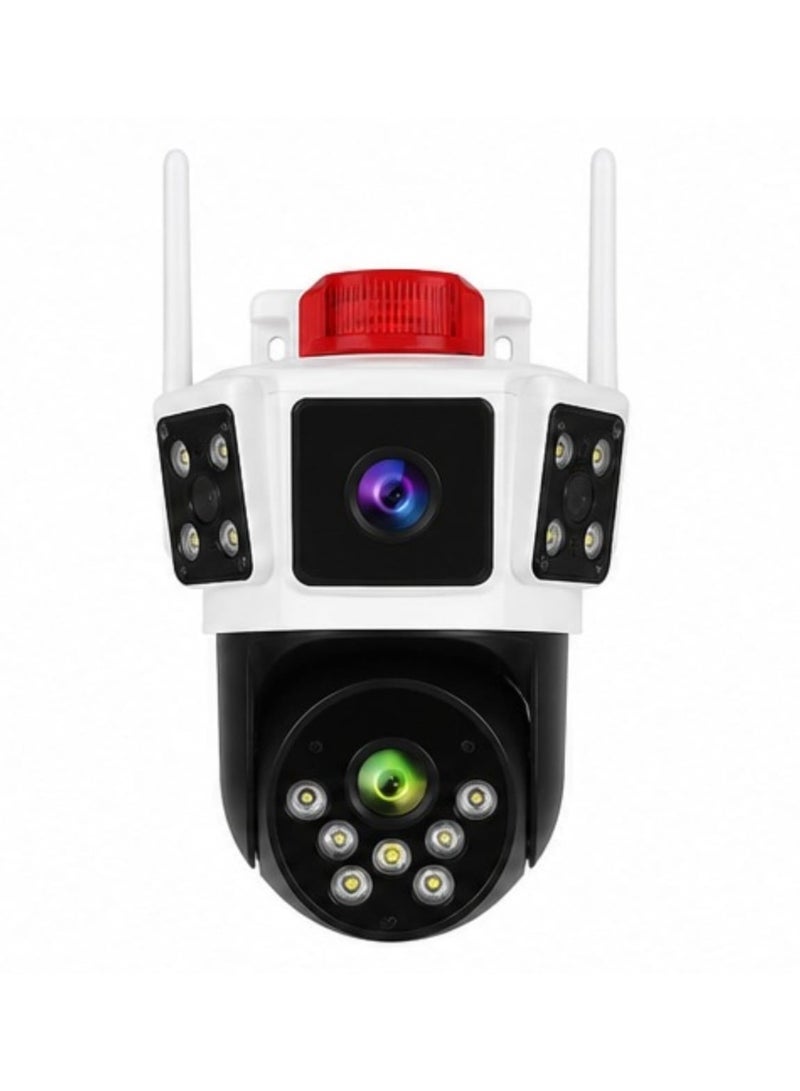 HONTON Dual Lens PTZ Smart Security Camera, 8K Ultra HD, 6X Zoom, 5G WiFi, Outdoor Wireless IP CCTV - Image 3