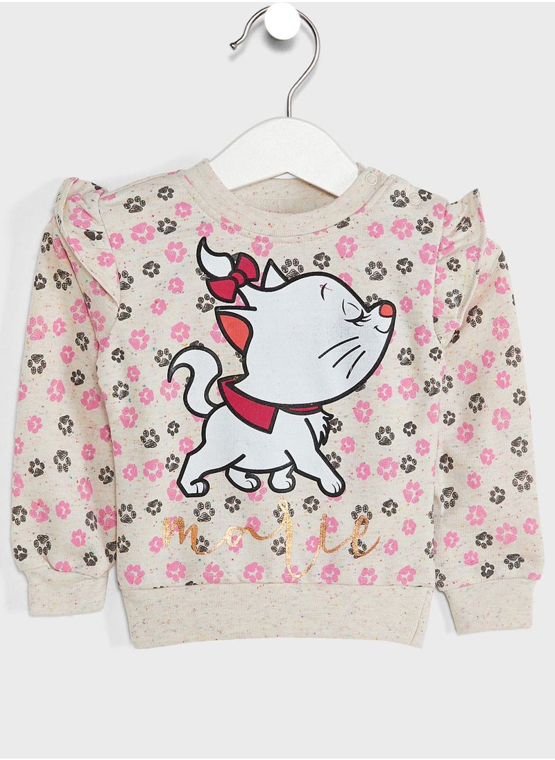 Disney - Infant Marie Sweatshirt - Image 1