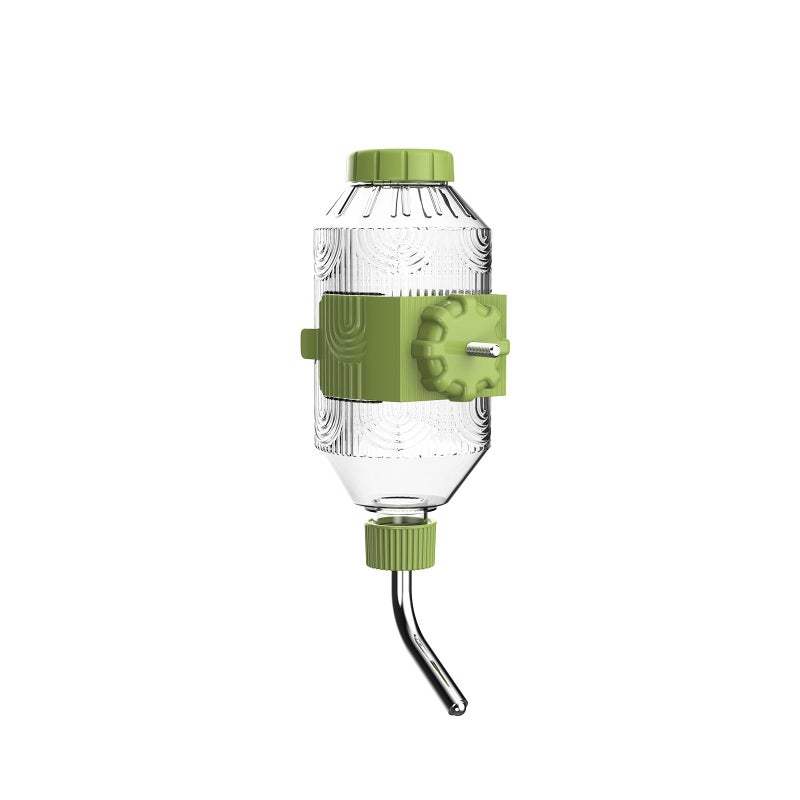 Kassiva Pet Water Bottle S17 17oz Hanging Dog Water Dispenser Kennel Plastic Drinker Kettle Feeder BPA Free Cage Crate Hutch Puppy Cat Rabbit Guniea PigsSmall BunniesChinchillas - Image 2