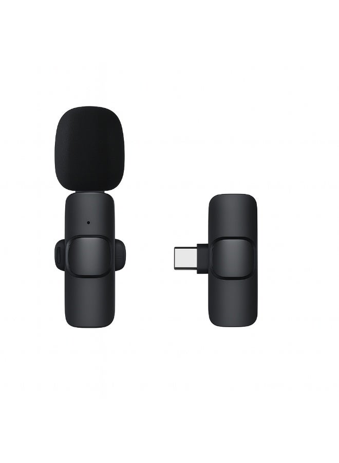 Wireless Lavalier Microphone for Mobile Phones and iPad, Portable Noise Cancelling Recording Mic for Live Streaming, TikTok, Instagram - Image 2