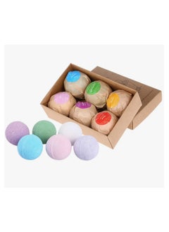 ROSOTENA 6-Piece Organic Bath Bombs Multicolour 60grams  - Image 1