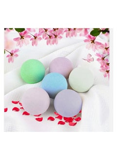 ROSOTENA 6-Piece Organic Bath Bombs Multicolour 60grams  - Image 2