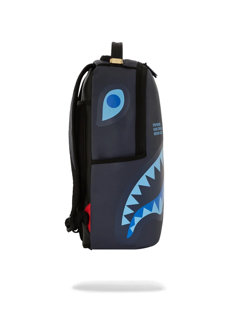 SPRAYGROUND SHARK CENTRAL MN BLUE DLXSV BACKPACK