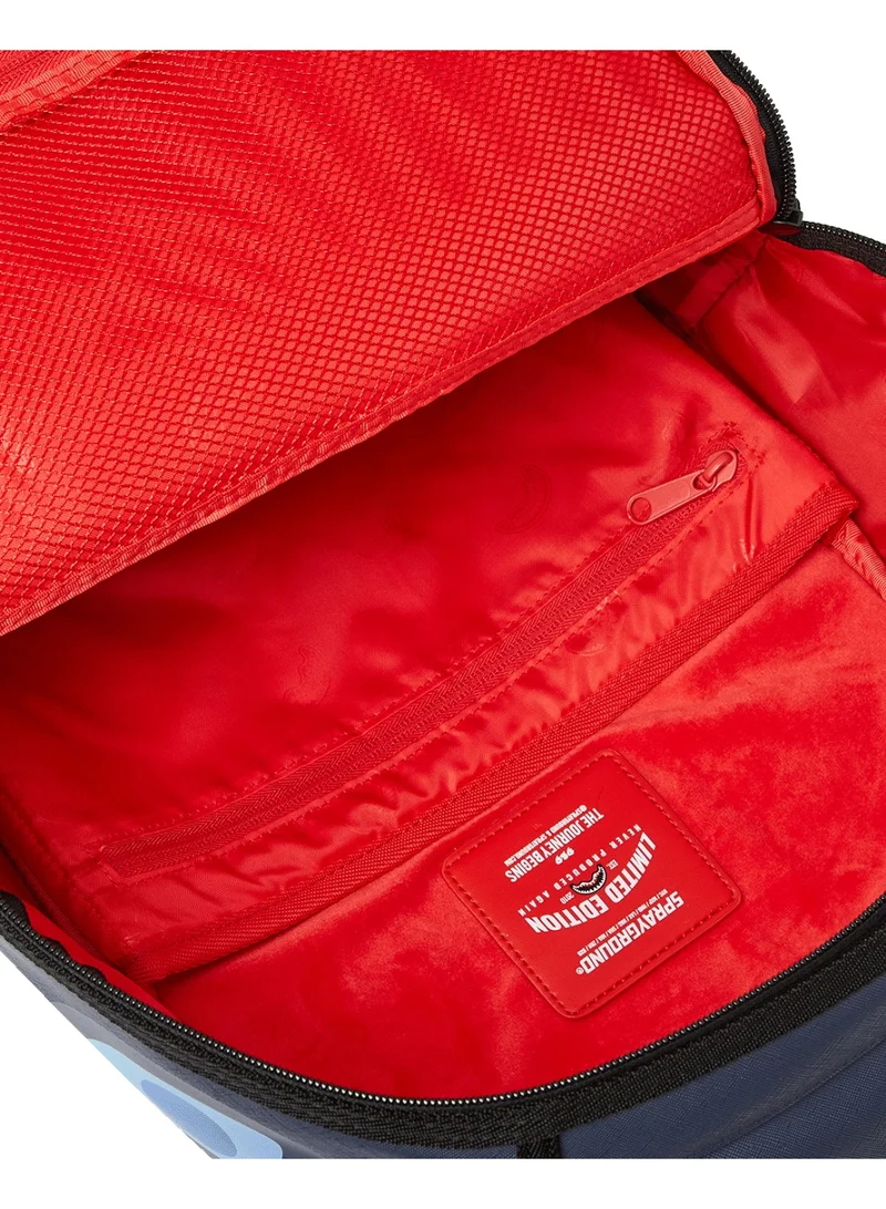 SPRAYGROUND SHARK CENTRAL MN BLUE DLXSV BACKPACK